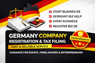 help expats start and legally register a business in germany