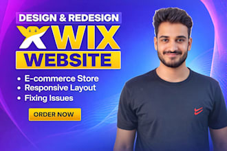 do wix website design, redesign wix website and bug fixes