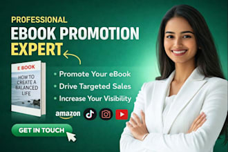 promote your book or ebook on my booktok tiktok account