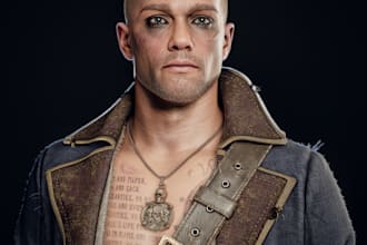 3d game character 3d realistic character metahuman daz3d character animation