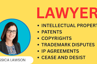 be intellectual property, trademark, patent and copyright infringement lawyer