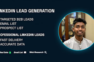 provide targeted email lists and linkedin leads