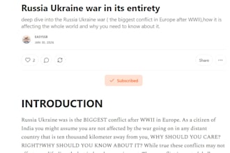 write blog posts and articles on geopolitics, military and world affairs
