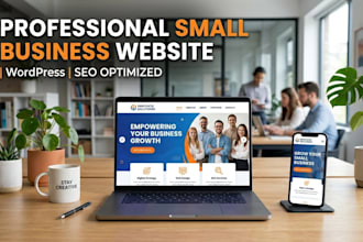 create a small business website with local SEO optimized