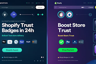 add shopify payment icons and trust badges in 24hours