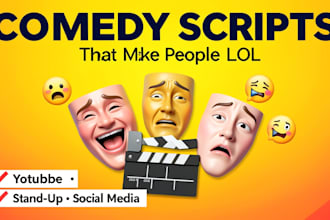 write funny gujarati jokes or comedy script for reel youtube