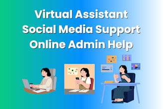 do virtual assistant, social media, or online admin