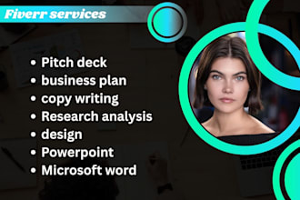 design a  investor pitch deck for startups and business presentations