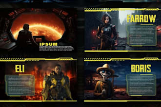 design film pitch deck, pitch deck, movie pitch deck, investor pitch deck deign