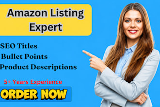 do amazon product description and amazon listing