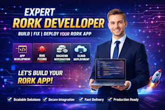 build, fix, and optimize rork ai apps with real backend and deployment