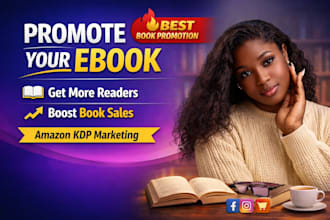 promote your book or ebook on my booktok tiktok account