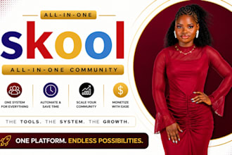 do skool community setup skool credit repair course skool online community setup