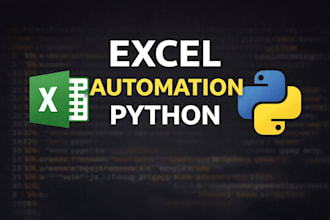 automate excel and csv tasks using python