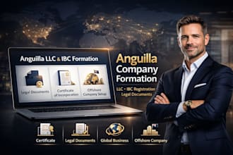 handle anguilla llc formation ibc registration offshore company setup legal doc