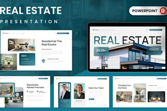 design real estate pitch deck property investment fundraising property