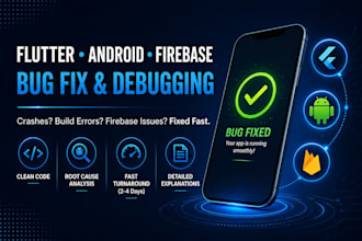 fix flutter, firebase, android studio bugs and build errors