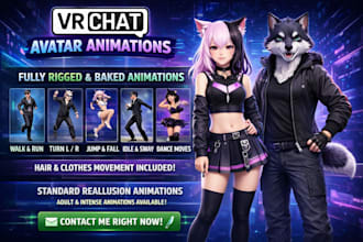 do vrchat avatar, furry avatar