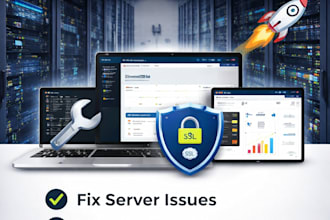 fix any error on your server and build  xui one, reseller panel with ssl