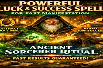 cast powerful ancient ritual for luck, success and fast result