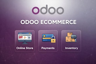 develop your odoo ecommerce store with payment and inventory integration