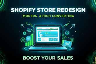 redesign your shopify store for more sales and modern look