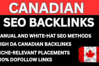 build high quality canadian guest post backlinks on high da sites