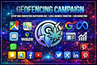 setup high converting geofencing ads cbd marketing local business target ads