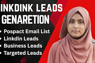 do b2b lead generation linkedin lead and business email list