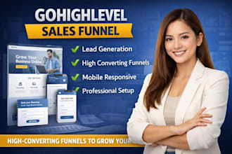 build high converting gohighlevel sales funnels