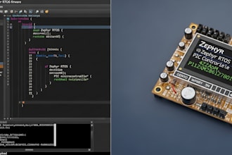 zephyr rtos firmware atmel pic microcontroller c assembly language micropython