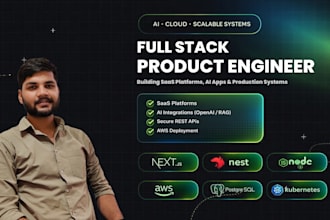 build your saas platform with next js, nestjs, and AWS deployment