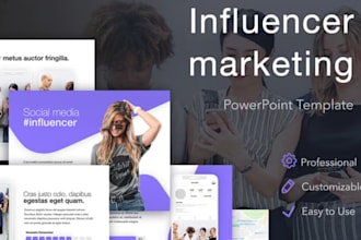 design influencer marketing pitch deck brand partnerships campaigns, sponsors