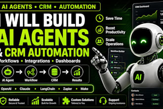build ai agents for business automation and CRM workflows