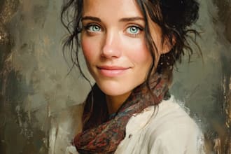 paint renaissance art oil painting portrait