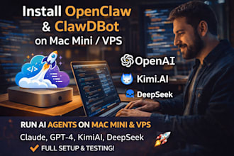 set up install openclaw clawdbot set up open claw clawdbot on mac mini, vps