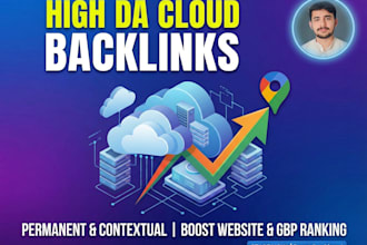 build permanent contextual cloud stacking dofollow backlinks for website ranking