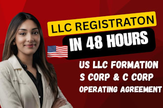 register us llc formation, s corp, or c corp, wyoming llc, delaware llc, ein
