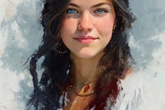 paint renaissance art oil painting portrait