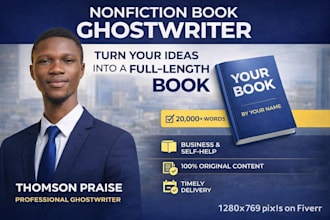 ghost write your nonfiction book