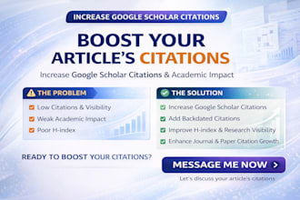 increase citations google scholar citations backdated citations article citation