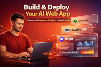 build deploy connect rork ai app to supabase backend, lovable onspace stripe app