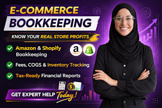 do ecommerce bookkeeping and cleanup