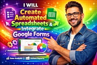 create automated spreadsheets and integrate google forms