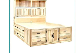 create your wood furniture,bed,mattress, wooden cupboard and wrack dfm