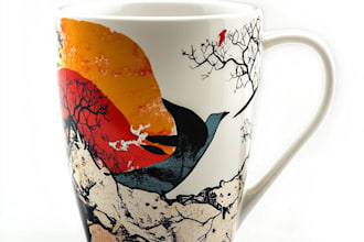 do custom coffee mug design or coffee mug design