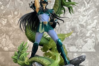 sculpt 3d articulated character model anime figure dragon model bjd toy design