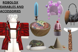 create custom roblox ugc wearables accessories hair hats chains outfits clothing