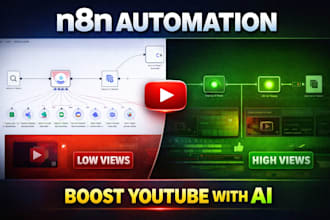 build a workflow in n8n viral youtube ai manager and automation