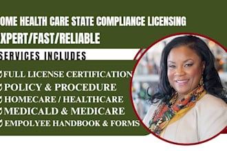 write state compliance policy and procedure get license for group home agencies